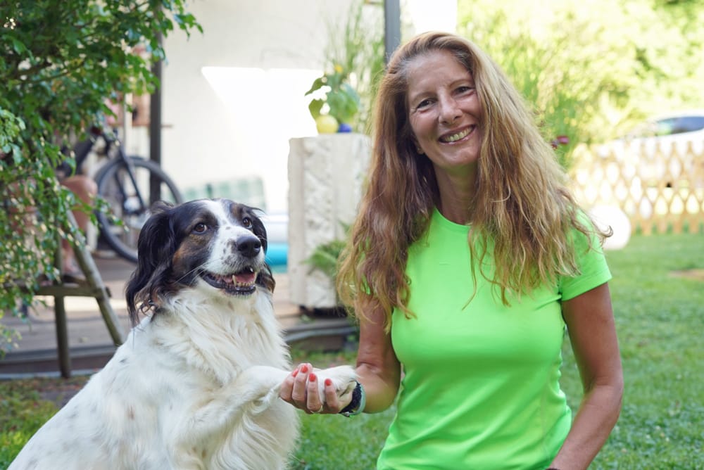 LexiWell Galerie Alexandra Keil mit Hund